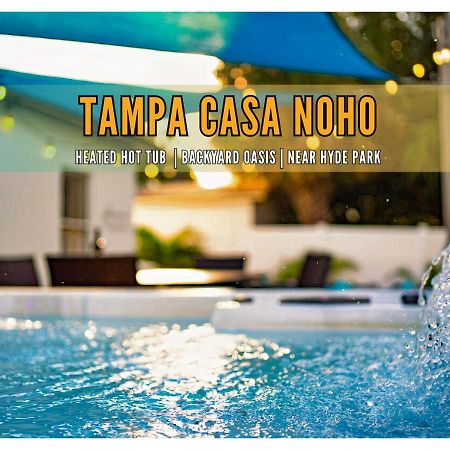 Casa Noho In Central Tampa, Hot Tub, Near Hyde Park Exteriér fotografie